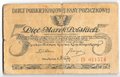 Банкнота 5 марок 1919 17 мая Польша