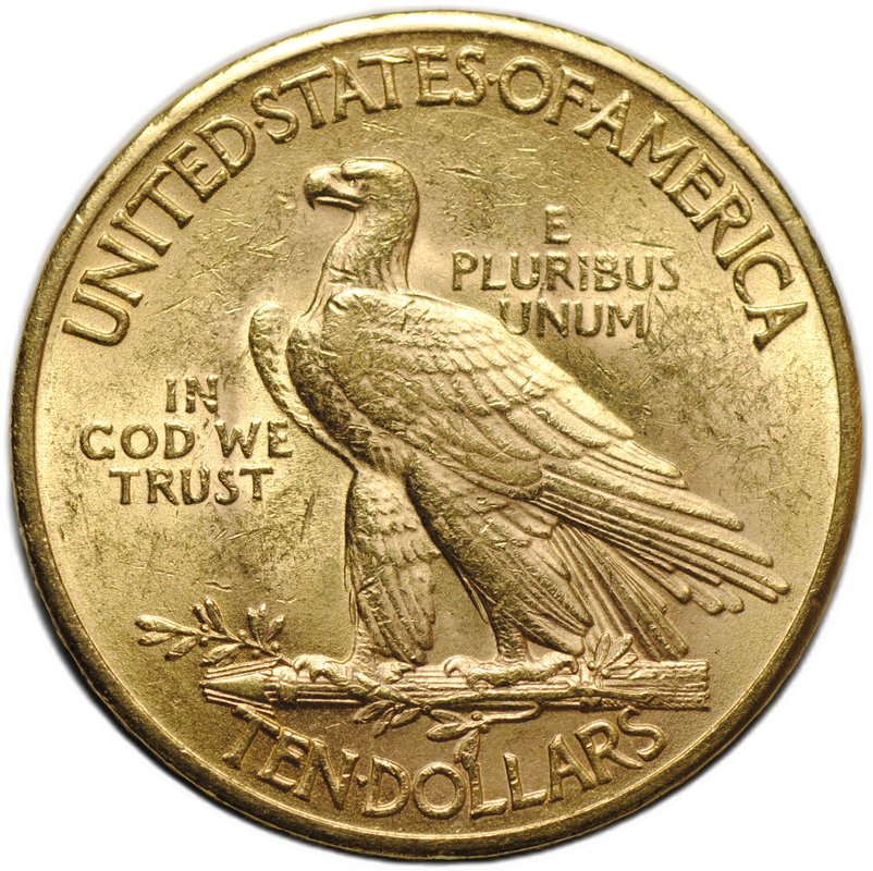 Монета 10 долларов 1926 США
