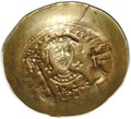 Монета Гистаменон номисма 1071-1078 Михаил VII Дука Византия