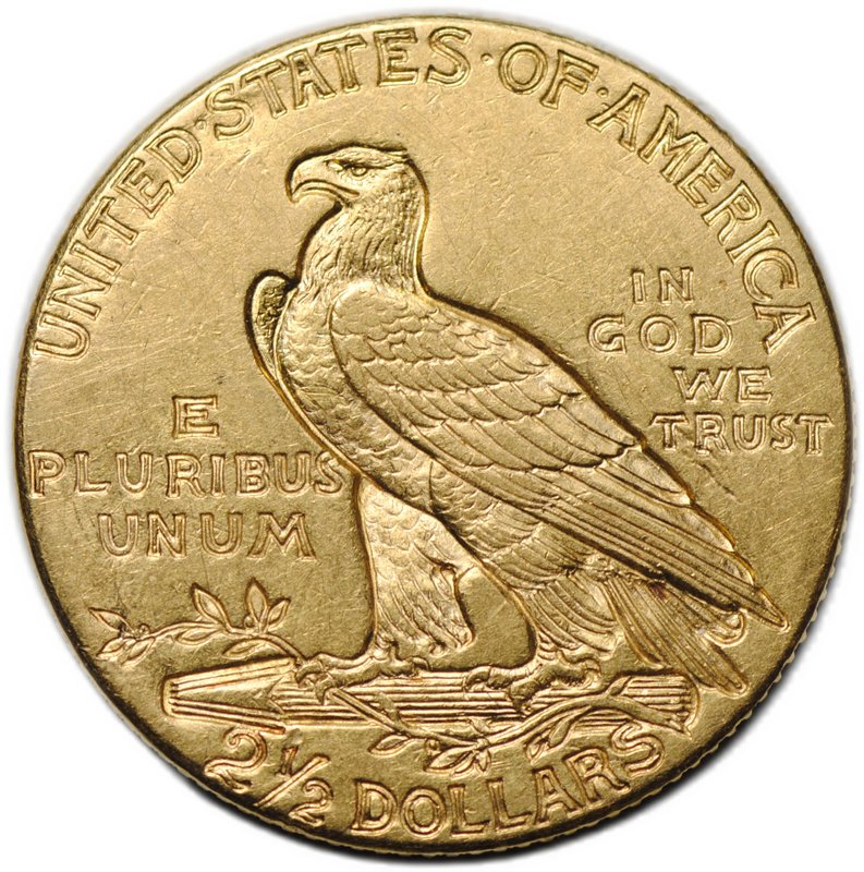 Монета 2 1/2 доллара 1926 США
