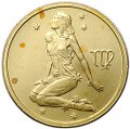 Монета 25 рублей 2002 СПМД Знаки Зодиака Дева