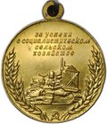Большая золотая медаль ВСХВ 1955 За успехи Всесоюзная сельскохозяйственная выставка без номера ВДНХ