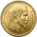 Монета 20 франков 1860 A Франция