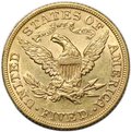 Монета 5 долларов 1886 Филадельфия США
