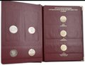 Подборка монет 25 рублей 2011-2014 СПМД Сочи-2014 + 100 рублей (3 банкноты) в альбоме Альбонумизматико