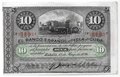 Банкнота 10 песо 1896 Куба
