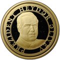 Монета 100 манат 2008 Гейдар Алиев 85 лет со дня рождения Азербайджан