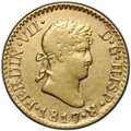 Монета 1/2 эскудо 1817 Испания