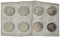 Сцепка 3 рубля 1992 ММД Международный год Космоса PROOF 8 монет в оригинальной запайке 