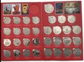 Полный набор юбилейных монет СССР 1965-1991 годов 64 (68) монеты в альбоме (+10, 15, 20, 50 копеек 1967)