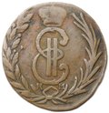Монета Денга 1775 КМ Сибирская