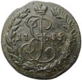 Монета Денга 1785 КМ