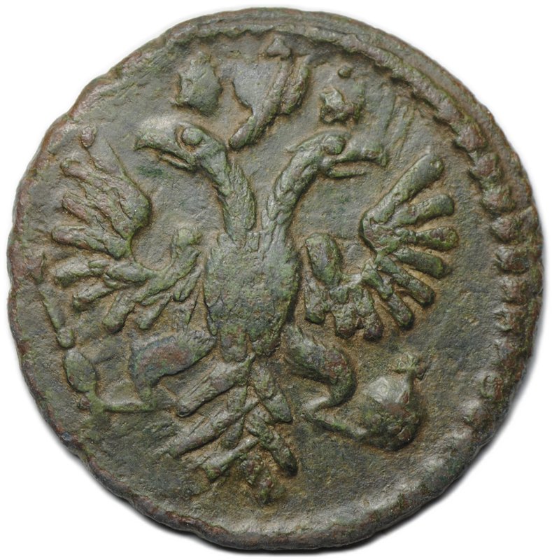 Монета Полушка 1734