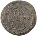 Монета Денга 1787 КМ