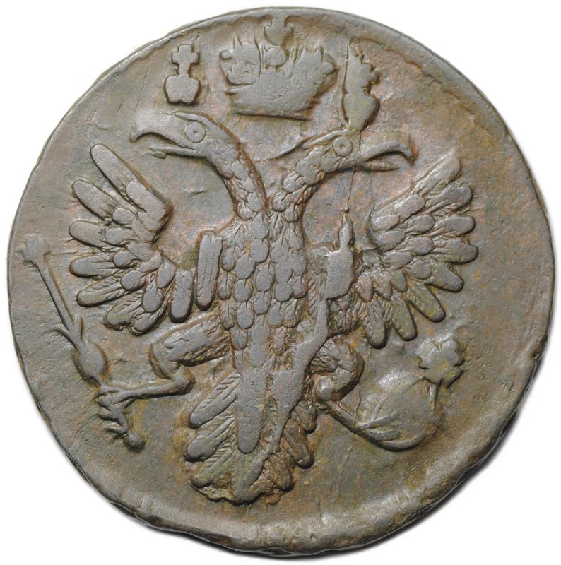 Монета Денга 1735