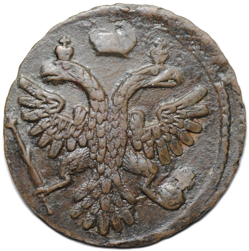 Монета Денга 1736