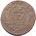 Монета Денга 1751