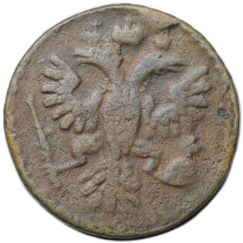 Монета Полушка 1735