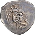 Монета Денга 1425-1460 Довмонт Д | Легенда Псковская республика Псков