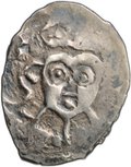 Монета Денга 1460 - 1510 Довмонт | Барс вправо Псковская республика Псков