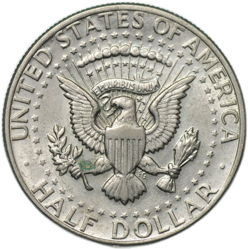Монета 50 центов (1/2 доллара) 1979 D США