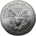 Монета 1 доллар 2020 Американский серебряный орёл (шагающая свобода) США