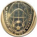 Монета 20 евро 2004 Чемпионат мира по футболу Германия 2006 Италия