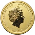 Монета 5 долларов 2015 Год Козы Лунар Лунный календарь Австралия