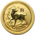 Монета 5 долларов 2018 Год Собаки Лунар Лунный календарь Австралия
