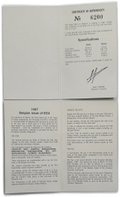 Набор 5, 50 ЭКЮ 1987 30 лет Римскому договору Бельгия 2 монеты