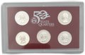 Набор 25 центов (квотер) 2004 S Штаты серебро PROOF США 5 монет 