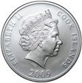 Монета 10 долларов 2009 Медный всадник Памятник Петру I в Санкт-Петербурге UNC Острова Кука
