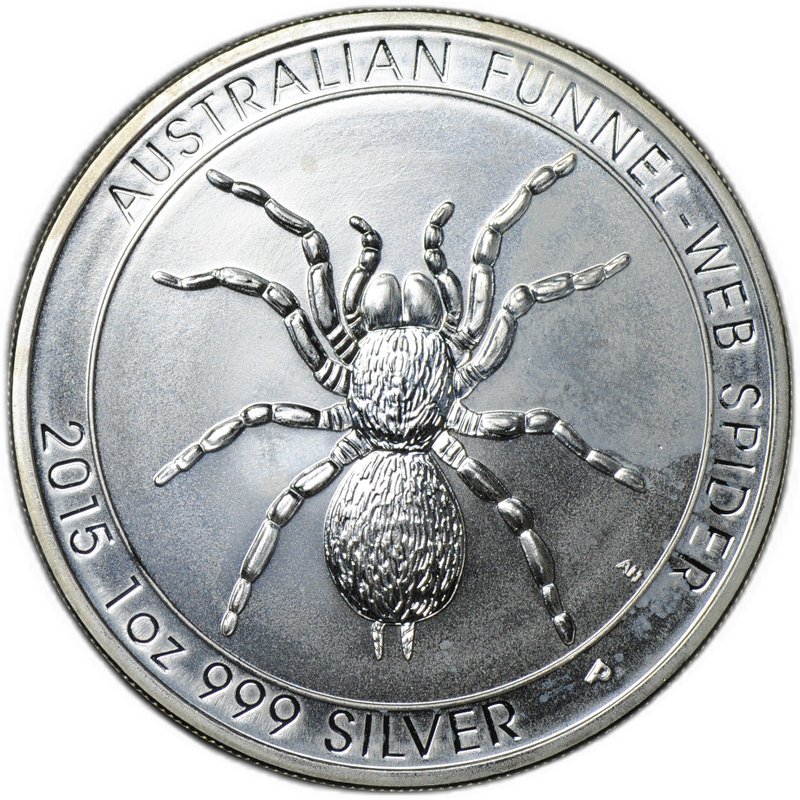 Монета 1 доллар 2015 Австралийский паук Funnel-Web Spider Австралия
