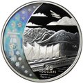 Монета 25 долларов 2008 Олимпиада Ванкувер 2010 - Олимпийский дом Канада
