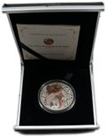 Монета 1 доллар 2011 Знаки зодиака - Телец Альфонс Муха Ниуэ