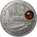 Монета 1 доллар 2008 Янтарный путь - Калининград Ниуэ
