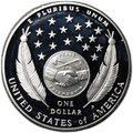 Монета 1 доллар 2004 P 200 лет экспедиции Льюиса и Кларка PROOF США