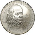 Монета 1 доллар 2006 P 300 лет со дня рождения Бенджамина Франклина Портрет UNC США