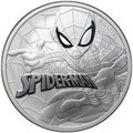 Монета 1 доллар 2017 Комиксы Marvel - Человек-паук Тувалу