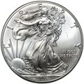 Монета 1 доллар 2016 Американский серебряный орёл (шагающая свобода) США