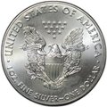 Монета 1 доллар 2016 Американский серебряный орёл (шагающая свобода) США