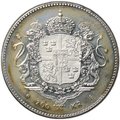 Монета 200 крон 1996 50 лет со дня рождения короля Карла XVI Густава Швеция