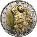 Монета 25 марок 2001 Чемпионат мира по лыжным видам спорта Финляндия