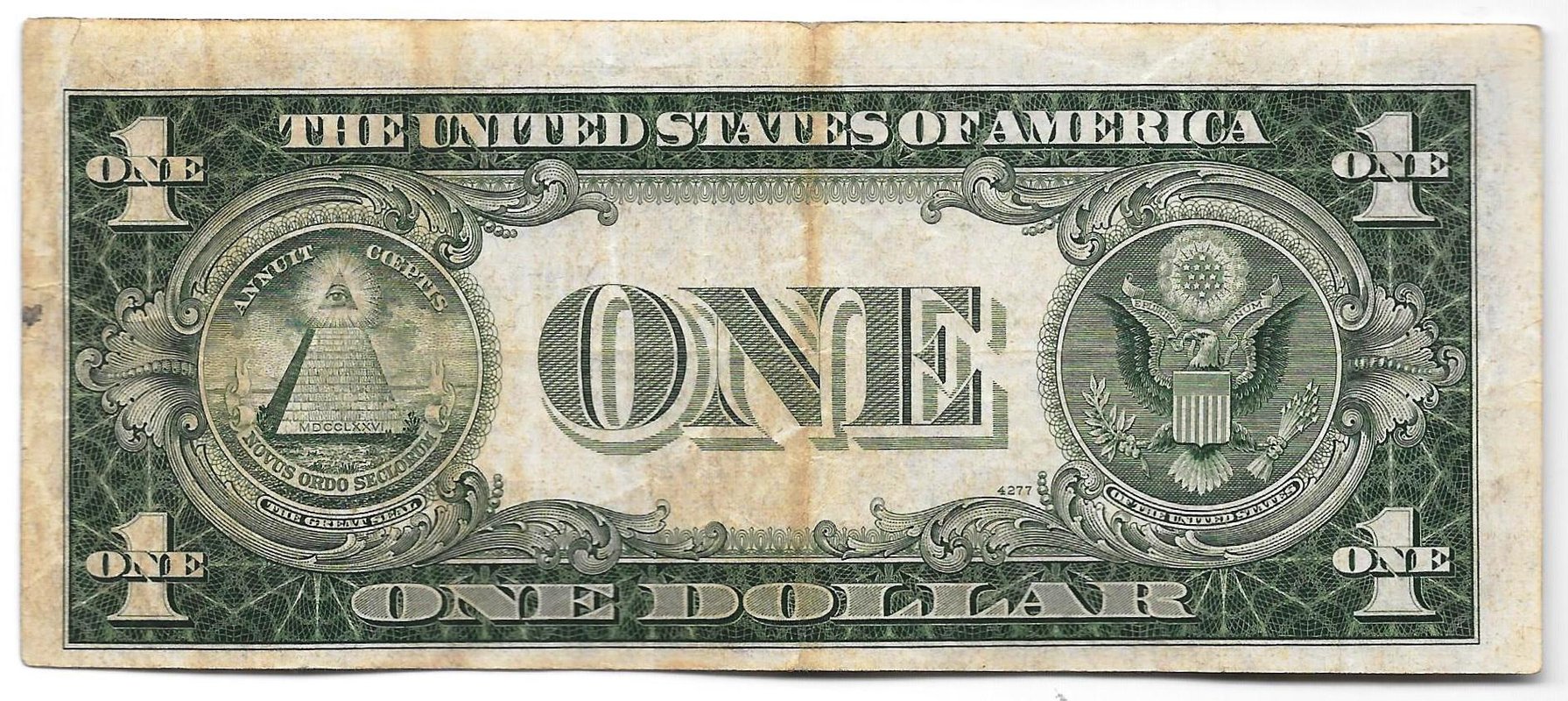 Банкнота 1 доллар 1935 Серебряный сертифика США