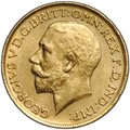 Монета 1 соверен (фунт) 1911 Великобритания