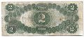 Банкнота 2 доллара 1917 США
