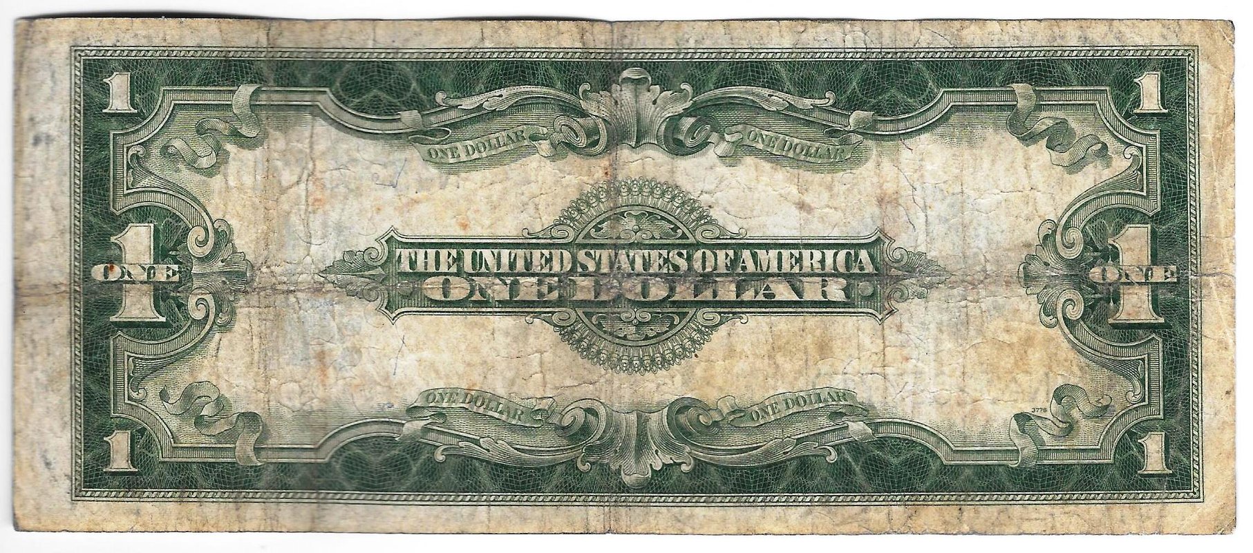 Банкнота 1 доллар 1923 Серебряный сертификат США 