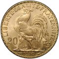 Монета 20 франков 1910 Франция