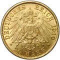 Монета 20 марок 1910 А Пруссия Германия