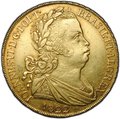 Монета Песа (6400 рейс) 1822 Лиссабон Португалия